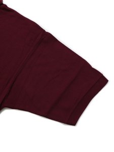 画像4: 【MEGA SALE】COTTON DELUXE by ANVIL COTTON PIQUE POLO MAROON (4)
