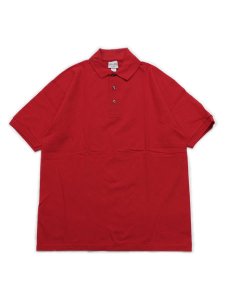 画像1: 【MEGA SALE】COTTON DELUXE by ANVIL COTTON PIQUE POLO RED (1)
