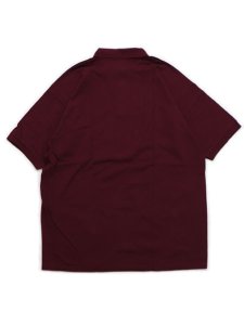 画像2: 【MEGA SALE】COTTON DELUXE by ANVIL COTTON PIQUE POLO MAROON (2)