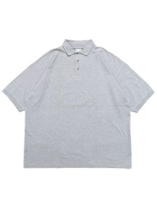 画像1: 【MEGA SALE】COTTON DELUXE by ANVIL COTTON PIQUE POLO HEATHER GREY (1)