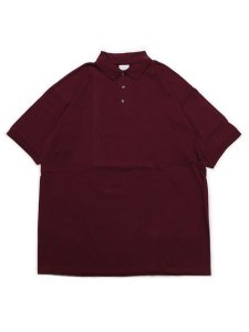 画像1: 【MEGA SALE】COTTON DELUXE by ANVIL COTTON PIQUE POLO MAROON (1)