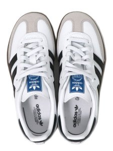 画像6: 【KIDS】ADIDAS SAMBA OG CF EL C CLOUD WH/CORE BLACK/GUM (6)