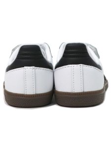 画像4: 【KIDS】ADIDAS SAMBA OG CF EL C CLOUD WH/CORE BLACK/GUM (4)