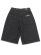 画像1: 【送料無料】FUBU DENIM BUGGY HALF PANTS BLACK (1)