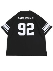 画像2: 【送料無料】FUBU FOOTBALL SHIRTS BLACK (2)