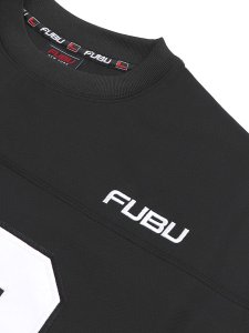 画像3: 【送料無料】FUBU FOOTBALL SHIRTS BLACK (3)
