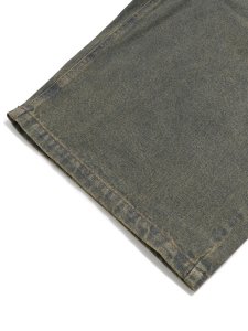 画像7: 【送料無料】FUBU DENIM BUGGY HALF PANTS BROWN (7)