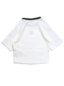 画像2: ADIDAS WMNS 3 STRIPES BABY TEE-WHITE (2)