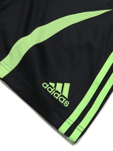 画像5: ADIDAS TEAMGEIST SHORT-BLACK/SIGNAL GREEN (5)