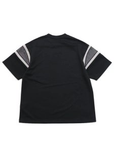 画像2: 【送料無料】ICECREAM PASS CROP FIT FOOTBALL JERSEY BLACK (2)