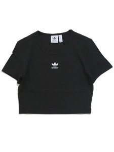 画像1: ADIDAS WMNS ESS RIB TEE-BLACK (1)
