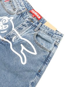 画像3: 【送料無料】ICECREAM BIG BOI DENIM SHORTS LIGHT CARAMEL (3)