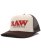 画像1: RAW MESH CAP BROWN (1)