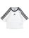 画像1: ADIDAS WMNS 3 STRIPES BABY TEE-WHITE (1)