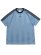 画像1: ADIDAS JACQUARD JERSEY-ASH BLUE/BLACK (1)