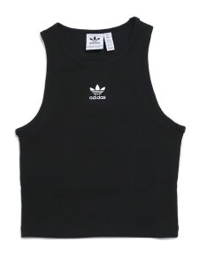 画像1: ADIDAS WMNS ESS RIB TANK-BLACK (1)