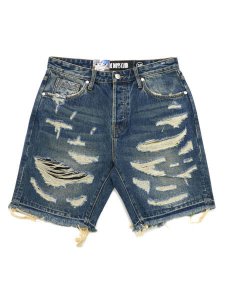 画像1: 【送料無料】BILLIONAIRE BOYS CLUB BB CHRONOS DENIM SHORTS COMET (1)