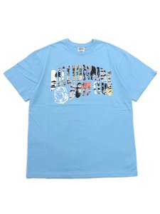 画像1: BILLIONAIRE BOYS CLUB BB MULTIVERSE TEE LITTLE BOY BLUE (1)