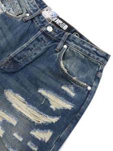 画像3: 【送料無料】BILLIONAIRE BOYS CLUB BB CHRONOS DENIM SHORTS COMET (3)