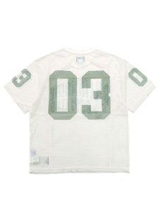 画像2: 【送料無料】BILLIONAIRE BOYS CLUB BB VARSITY CROP FIT MESH FB JRSY GARDENI (2)
