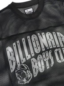画像3: 【送料無料】BILLIONAIRE BOYS CLUB BB VARSITY CROP FIT MESH FB JRSY BLACK (3)