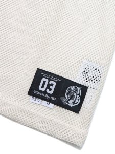 画像6: 【送料無料】BILLIONAIRE BOYS CLUB BB VARSITY CROP FIT MESH FB JRSY GARDENI (6)