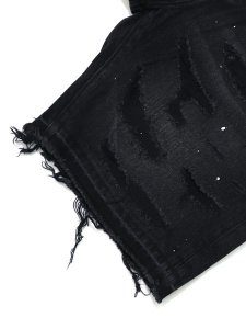 画像6: 【送料無料】BILLIONAIRE BOYS CLUB BB OUTER LIMIT DENIM SHORTS COMET BLACK (6)