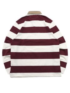 画像2: 【送料無料】POLO RALPH LAUREN CLASSIC FIT COLLEGIATE BEAR RUGBY SHIRT (2)