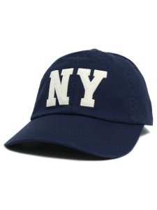 画像1: 【送料無料】POLO RALPH LAUREN NY PATCH TWILL BALL CAP (1)