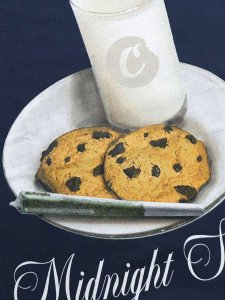 画像3: COOKIES CLOTHING MIDNIGHT SNACK TEE NAVY (3)
