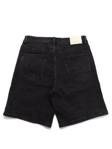 画像2: 【送料無料】ALMOST SOMEDAY PATCHWORK JORTS BLACK (2)