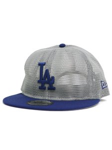 画像1: NEW ERA 9FIFTY TRUCKER ALL MESH DODGERS GRY/DRYL (1)