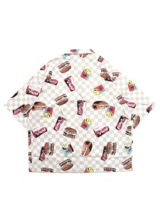 画像2: VANS POP FAST FOOD SHIRT COLORFUL FAST FOOD (2)