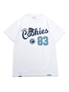 画像1: COOKIES CLOTHING UNIVERSITY TEE WHITE/NAVY (1)
