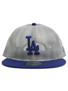 画像2: NEW ERA 9FIFTY TRUCKER ALL MESH DODGERS GRY/DRYL (2)