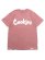画像1: COOKIES CLOTHING ORIGINAL LOGO TEE DUSTY ROSE/WHITE (1)