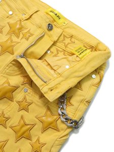 画像4: 【送料無料】GUAPI CYBER YELLOW STARS DENIM (4)