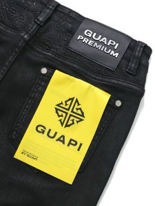 画像5: 【送料無料】GUAPI OBSIDIAN BACK WAXED BASIC DENIM (5)