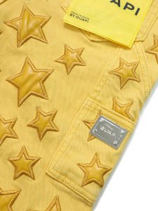 画像6: 【送料無料】GUAPI CYBER YELLOW STARS DENIM (6)