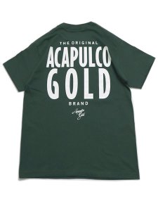 画像2: ACAPULCO GOLD HERE YOU GO TEE FOREST GREEN (2)