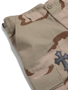 画像4: 【送料無料】ADVANCE ROTHCO CROSS LEATHER CARGO SHORT DESERT (4)