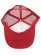 画像5: ACAPULCO GOLD OVAL LOGO TRUCKER CAP RED/WHITE (5)