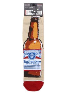画像2: ODD SOX BUDWEISER SPLIT CREW SOCKS (2)