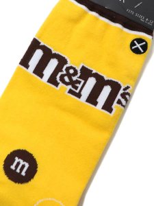 画像3: ODD SOX M&MS PILE YELLOW CREW SOCKS (3)