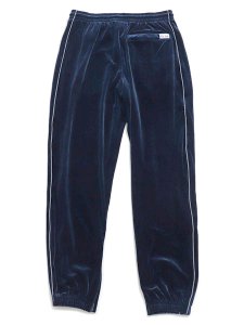 画像2: 【送料無料】PRO CLUB VELOUR TRACK PANT NAVY (2)