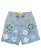 画像1: 【送料無料】GUAPI AQUA BLUE FLOWERS DENIM SHORTS (1)