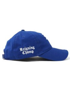 画像4: 【送料無料】REIGNING CHAMP NEW ERA 9TWENTY OLD ENGLISH CAP BLUE/WHT (4)