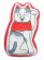 画像1: 【送料無料】LIXTICK ESOW MANEKINEKO EXTRA LARGE CUSHION (1)