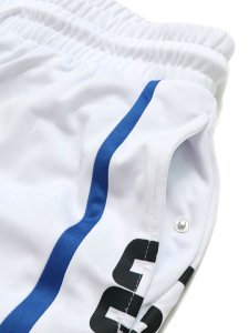 画像3: 【送料無料】COOKIES CLOTHING LAKE COMO JERSEY SOCCER SHORT WHITE (3)