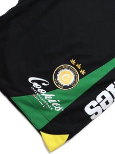 画像5: 【送料無料】COOKIES CLOTHING LAKE COMO JERSEY SOCCER SHORT BLACK (5)
